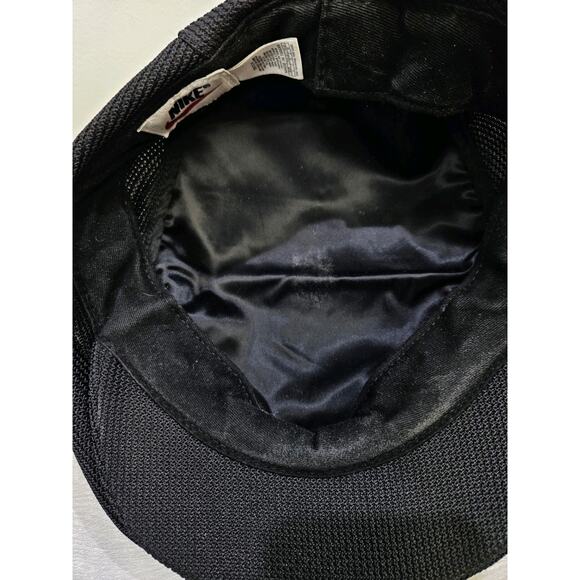VTG Nike Golf Flat Cap Newsboy Cabbie Hat Large Swoosh - Picture 12 of 14